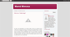 Desktop Screenshot of mamatemima.blogspot.com