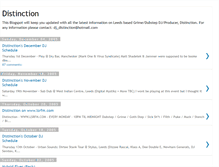 Tablet Screenshot of djdistinction.blogspot.com