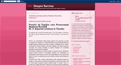 Desktop Screenshot of despre-sarcina.blogspot.com