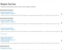 Tablet Screenshot of despre-sarcina.blogspot.com