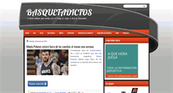 Desktop Screenshot of basquetadictos.blogspot.com