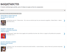 Tablet Screenshot of basquetadictos.blogspot.com