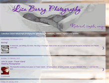 Tablet Screenshot of lisabarryphotography.blogspot.com