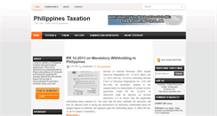 Desktop Screenshot of philtaxation.blogspot.com