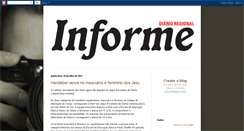 Desktop Screenshot of jornalinformediario.blogspot.com