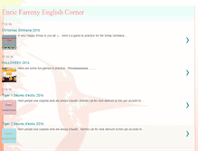 Tablet Screenshot of enricfarreny-english.blogspot.com