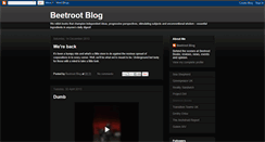 Desktop Screenshot of beetrootbooksblog.blogspot.com