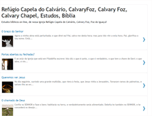 Tablet Screenshot of calvaryfoz.blogspot.com