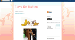 Desktop Screenshot of fashionloversz.blogspot.com