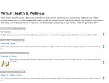 Tablet Screenshot of efitnessforlife.blogspot.com