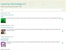 Tablet Screenshot of learningtech20.blogspot.com