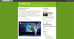 Desktop Screenshot of papertigertail.blogspot.com