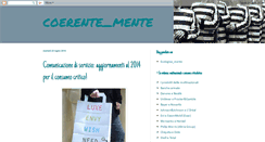 Desktop Screenshot of mentecoerente.blogspot.com