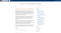 Desktop Screenshot of learnbartending.blogspot.com