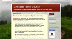 Desktop Screenshot of mnfamilycouncil.blogspot.com