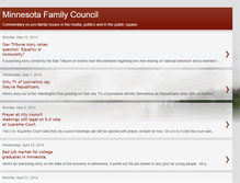 Tablet Screenshot of mnfamilycouncil.blogspot.com