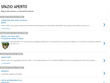 Tablet Screenshot of pasquino-spazioaperto.blogspot.com