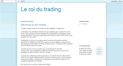 Desktop Screenshot of leroidutrading.blogspot.com