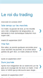 Mobile Screenshot of leroidutrading.blogspot.com