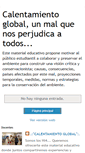 Mobile Screenshot of calentamientoglobalhi4.blogspot.com