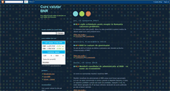 Desktop Screenshot of curs-valutar-bnr.blogspot.com