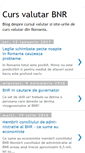 Mobile Screenshot of curs-valutar-bnr.blogspot.com