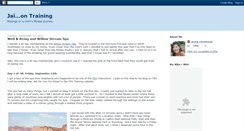 Desktop Screenshot of jaiontraining.blogspot.com