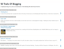 Tablet Screenshot of 50trailsofblogging.blogspot.com