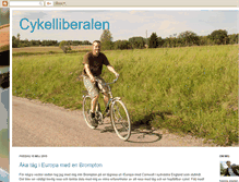 Tablet Screenshot of cykelliberalen.blogspot.com