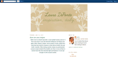 Desktop Screenshot of lauradeponte.blogspot.com