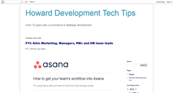 Desktop Screenshot of howard-development.blogspot.com