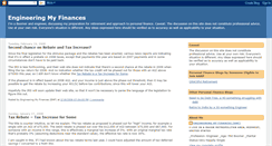 Desktop Screenshot of engineeringmyfinances.blogspot.com