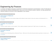 Tablet Screenshot of engineeringmyfinances.blogspot.com