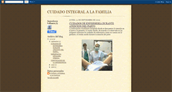 Desktop Screenshot of cuidadointegralalafamilia.blogspot.com