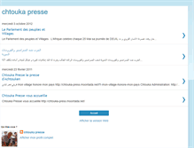 Tablet Screenshot of chtouka-press.blogspot.com