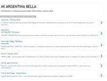 Tablet Screenshot of miargentinabella.blogspot.com