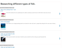 Tablet Screenshot of differenttypesoffish.blogspot.com