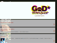 Tablet Screenshot of god-workshop.blogspot.com