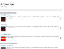 Tablet Screenshot of dudoankqxs.blogspot.com