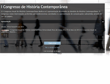 Tablet Screenshot of congressohistoriacontemporanea.blogspot.com