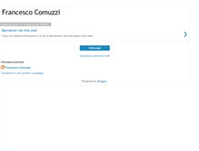 Tablet Screenshot of francescocomuzzi.blogspot.com