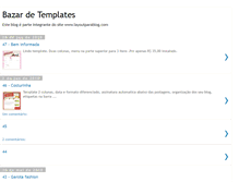 Tablet Screenshot of bazardetemplates.blogspot.com