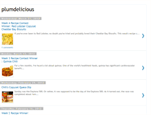 Tablet Screenshot of plumdeliciousrecipes.blogspot.com