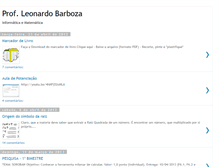Tablet Screenshot of leonardobarboza.blogspot.com