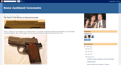 Desktop Screenshot of justdandcomments.blogspot.com