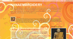 Desktop Screenshot of nanaembroidery.blogspot.com