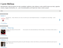 Tablet Screenshot of ilovemelissas.blogspot.com