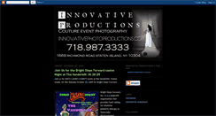 Desktop Screenshot of innovativephotoproductions.blogspot.com