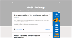 Desktop Screenshot of moss-exchange.blogspot.com