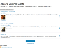 Tablet Screenshot of gummie-events.blogspot.com